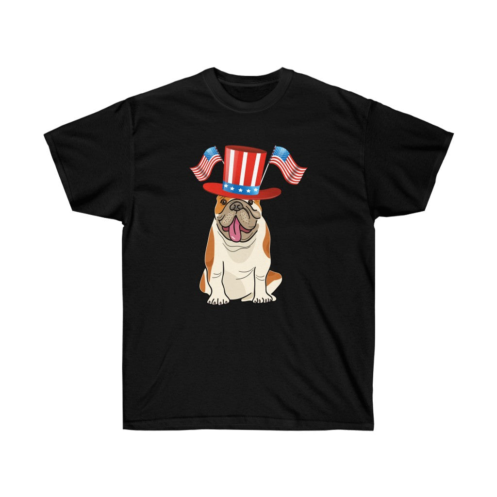 Bulldog America Patriotic T-Shirt