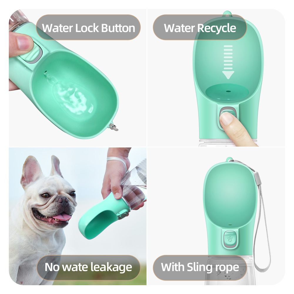 Travel Pet Dog Feeder and Water Bowl