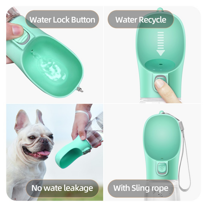 Travel Pet Dog Feeder and Water Bowl